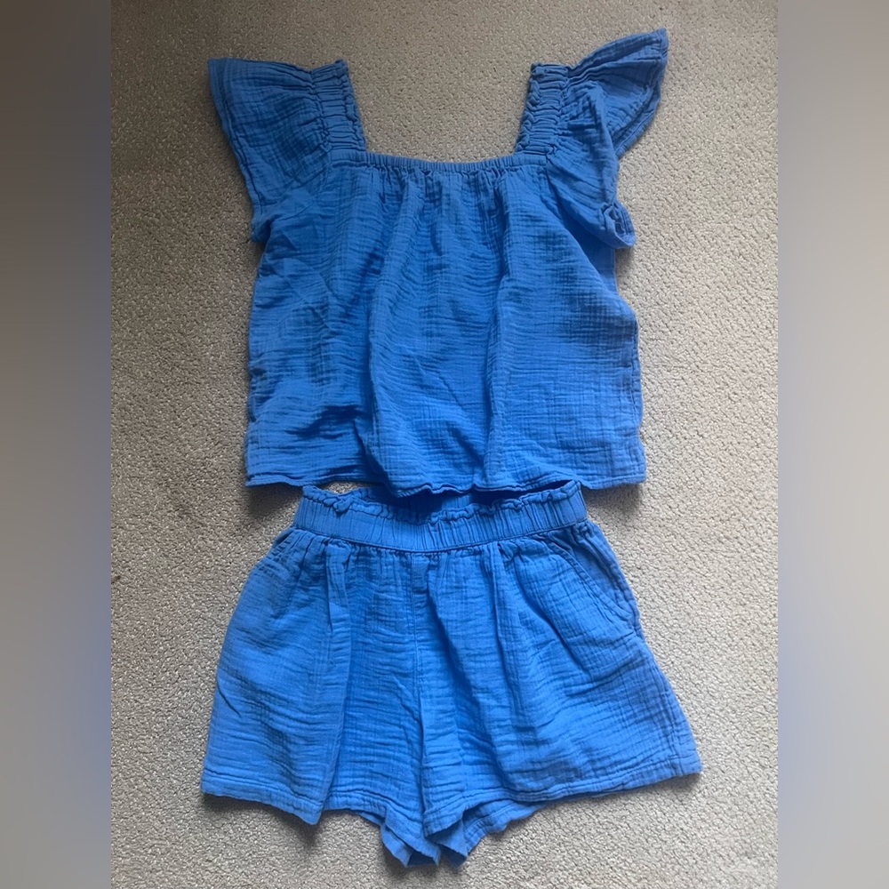 GAP Kids Blue Shorts Set